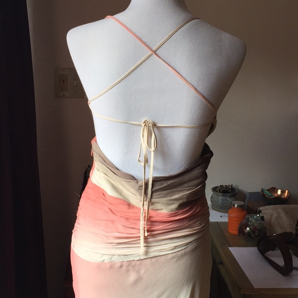 Gorgeous silk ombré dress - Picture 4 of 8